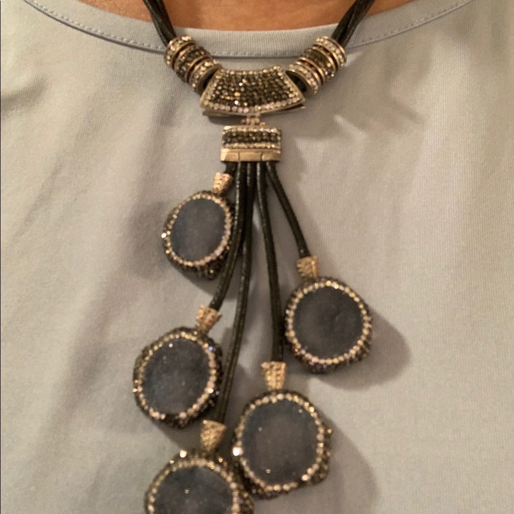 Druzy Necklaces Stunning!
